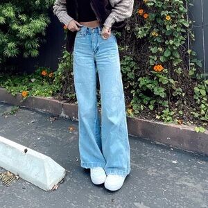 Wrangler high rise jeans really good condition